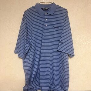 Ralph Lauren Navy Striped Polo Shirt